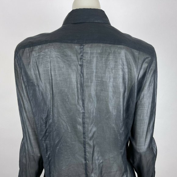 Strenesse Gabriele Strehle Button Up Blouse Top - Picture 9 of 12